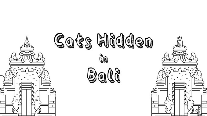 Cats Hidden in Bali