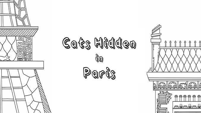 Cats Hidden in Paris